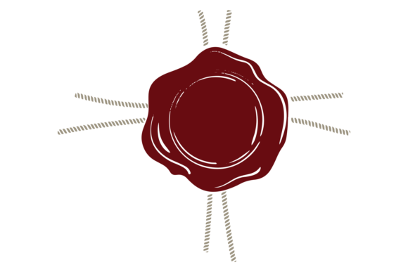 Download Decorative Round Red Stamp. Vintage Seal - Premium Resources