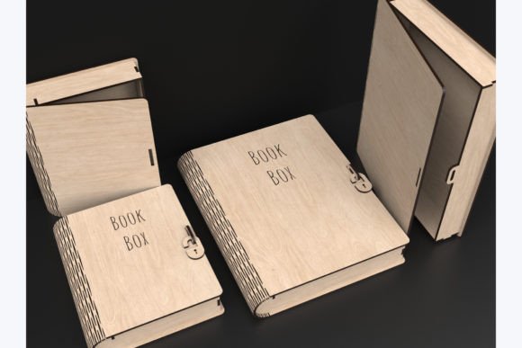 Download Laser Cut Book Box Svg Files - Svg files Collection